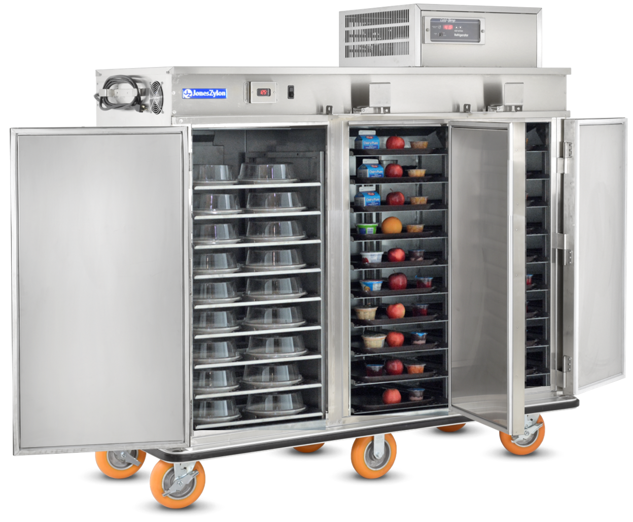 JZHR-40-HC | Small Dual-Temp Cart